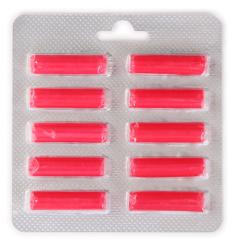 10 LuftErfrischer Erdbeere - passend für Vorwerk Kobold Tige 