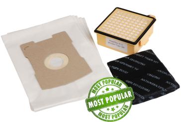 5+2 Vlies FilterSet 187 passend für Vorwerk Tiger 260 Beutel 