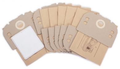 Filterset 30 Staubsaugerbeutel Tüten geeignet Vorwerk Tiger 251 252 Bürsten